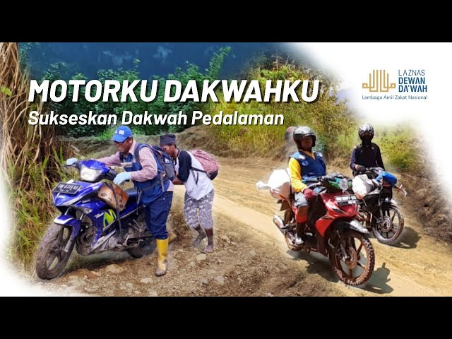 Bantu Perjuangan Para Da'i di Pedalaman Dengan Program Motorku Dakwahku