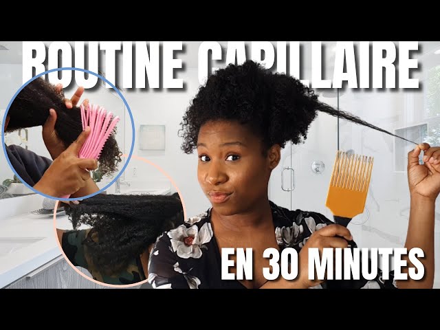 MA ROUTINE CAPILLAIRE RAPIDE & EXPRESSE DE 30 MINUTES +  BROSSE DEMELANTE MOFAJANG (Ep 5) | HW