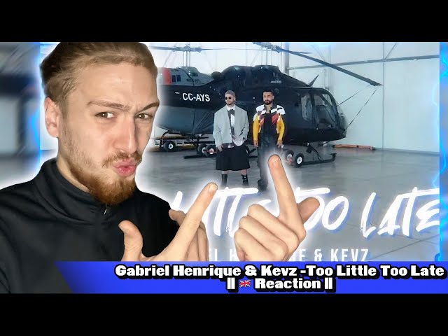 This Two Are Perfect Together.. || Gabriel Henrique & Kevz -Too Little Too Late || Reaction ||