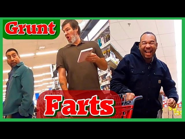 FART PRANK with Grunting Noises & Funny Faces! 😫💩