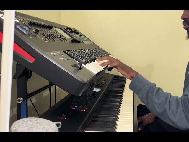 Beyoncé  - Party (Danyl keyboard cover) on Roland Fantom-EX