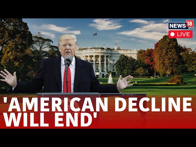 Trump Inauguration 2025 LIVE | ‘American Decline....': Trump Speech | Elon Musk | Trump Live | N18G