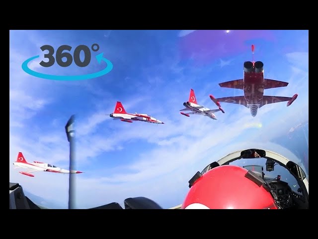 360° Video Cockpit View - Fighter Jet  | Virtual Reality #2