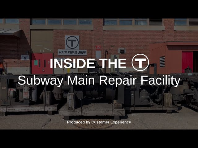 Inside the T - Subway Main Repair Facility