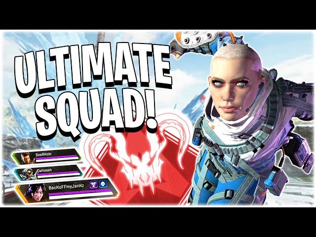 The Ultimate Squad!! ft. Kobi & Daltoosh (Apex Legends PS4)