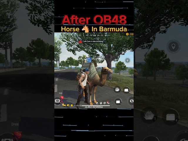 Horse 🐴 In Barmuda After OB48 Update - Garena Free Fire Max