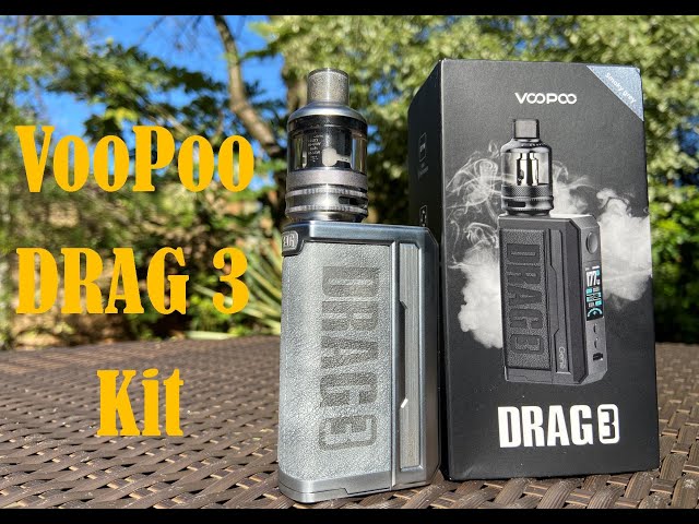 VOOPOO DRAG 3 Mod / Kit | Classic & stylish Mod  | TPP coils = Awesome flavour