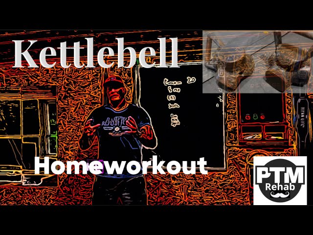 Kettlebell home workout