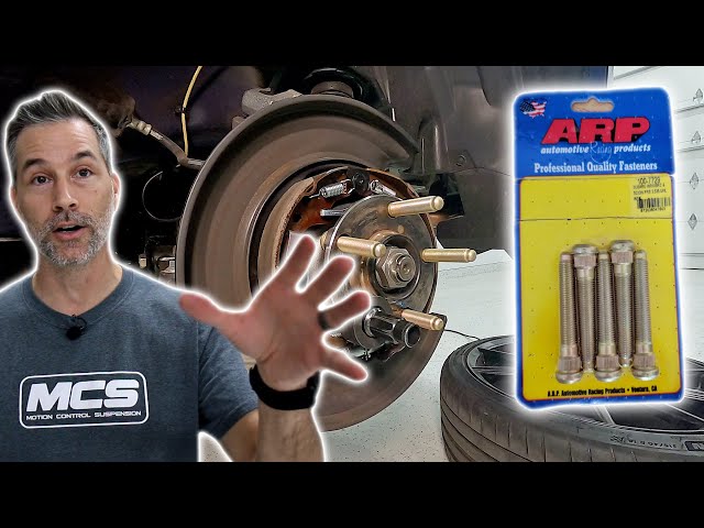 Installing Rear ARP Wheel Studs On Toyota GR86