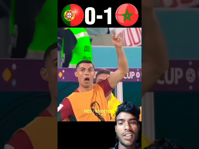 1 In A Million football moments | Portugal vs Morocco World Cup #football #volleyball #trending