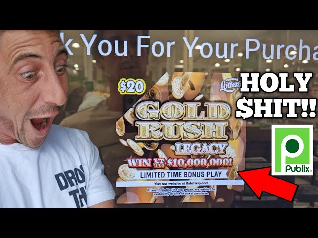 Holy $hit Goldrush!🤑 Publix Tickets!!! | Scratch Life🚀