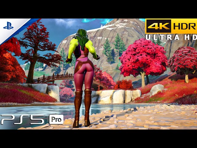 Fortnite (PS5 Pro) 4K 60FPS HDR Gameplay (She-Hulk)