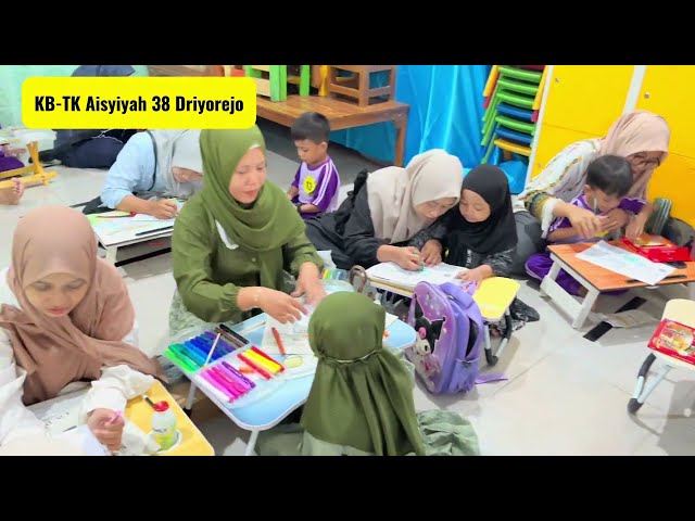 LOMBA MEWARNAI IBU & ANAK 2025 (KB-TK AISYIYAH 38 DRIYOREJO)