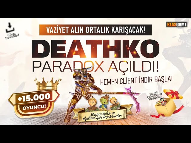 #DeathKO ParadoX 13 ARALIK !  - ZETAS Clan PK Yayını