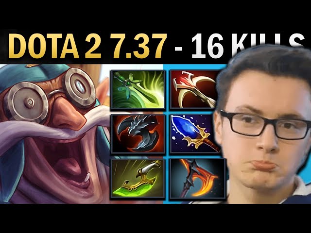 Gyrocopter Gameplay Miracle with 16 Kills and Butterfly - TI14