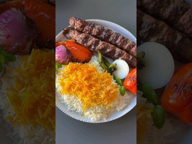 My Dad’s Kabob Koobideh (full recipe mulberryblvd.com) #recipeshorts #iranianfood #persianfood