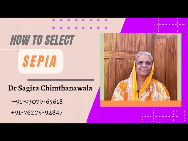 SEPIA। Homeopathic remedy। Dr Aadil Chimthanawala #youtube #video #health #cure