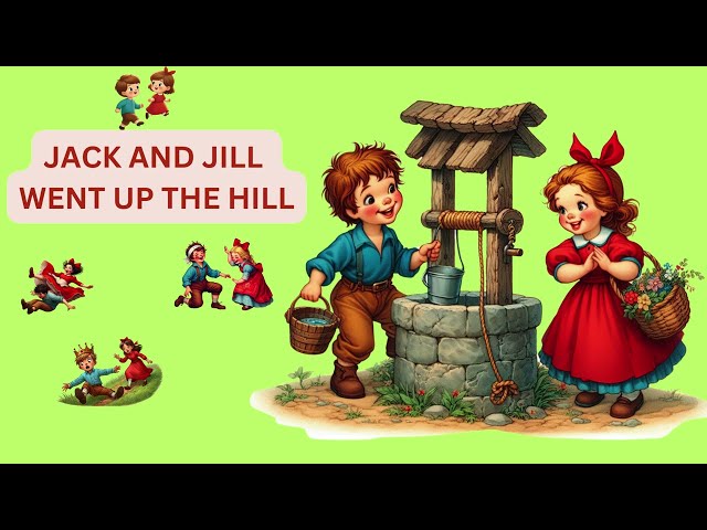 JACK AND JILL WENT UP THE HILL | nursery rhymes for kids | #kids #song #rhymes #trending #learning