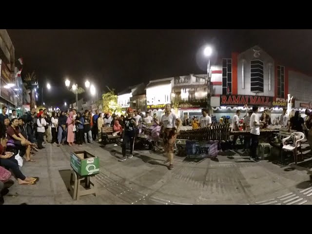 NINJA OPO VESPA ❓ ANGKLUNG RAJAWALI MALIOBORO  🔴  LIVE MUSIC 360°