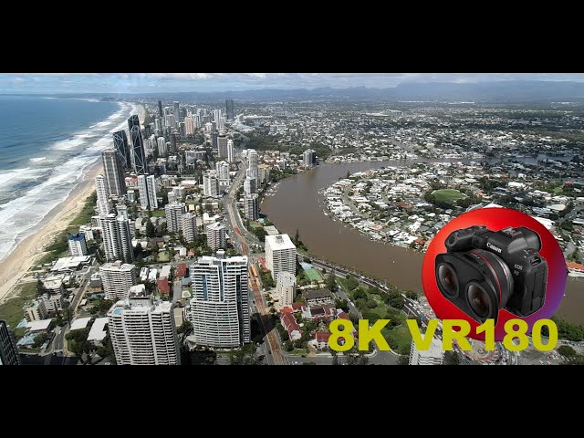 8K VR180 STAR CASINO, JEWEL, BROADBEACH...Gold Coast after a storm 3D (Travel/Nature/ASMR/Music)