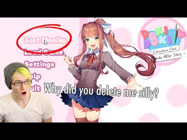 I saved Monika and now this happened... Doki Doki Literature Club: Monika After Story