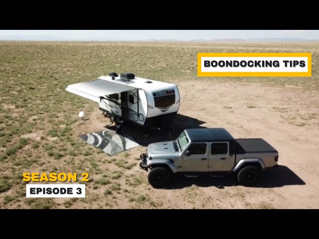 10 THINGS TO KNOW BEFORE YOU GO BOONDOCKING