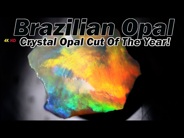 Cut of the Year! Cutting the Amazing Brazilian Opal Crystal