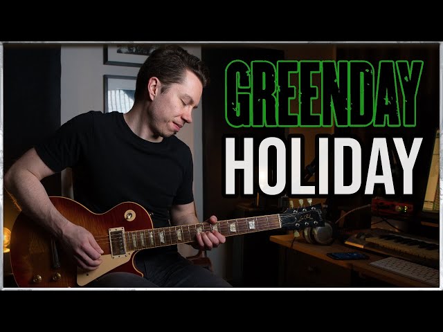 HOLIDAY - Green Day | Sebastian Lindqvist Guitar Cover