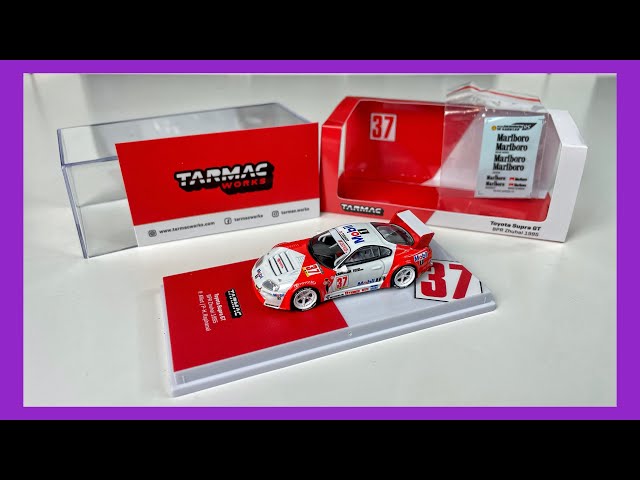 1:64 Toyota Supra GT (BPR Zhuhai 1995) - Tarmac Works [Unboxing]