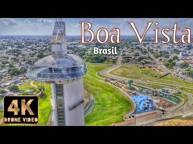 Boa Vista, Roraima, Brazil Drone 4K HDR