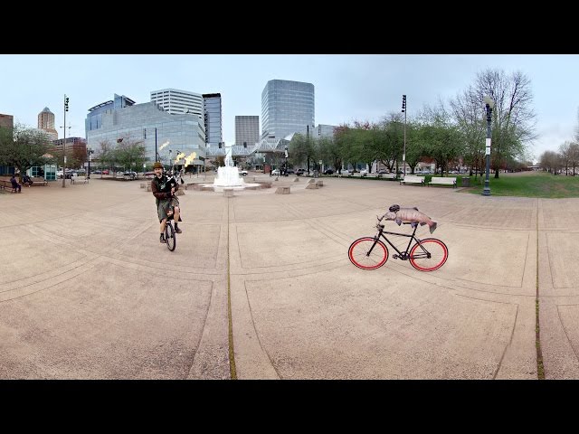 Bike Riding in 360°