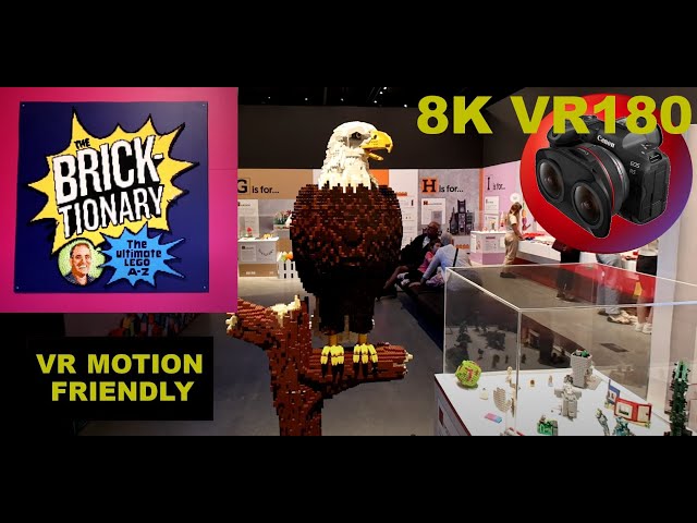 8K VR180 LEGO EXHIBITION PART 3 Brickman: Bricktionary: The Interactive LEGO® brick Exhibition in 3D