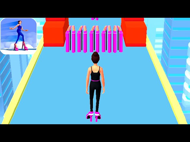 High Heels New Update Gameplay (iOS,Android) Walkthrough Part 1 | Level 4 15 + Fails