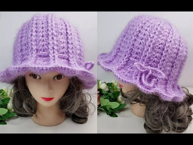 Crochet Hat Free Tutorial For Beginner.You can buy the yarn below the video link.