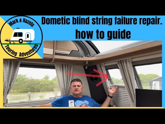 Dometic Window Blind String failure Repair How To Guide. [TA12]