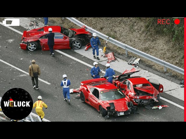 100 SHOCKING Car Crashes Caught On Camera Compilation 2024