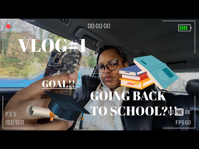 VLOG #1 | GOING BACK TO SCHOOL?!!!