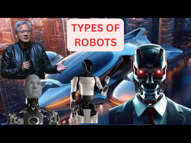 Types of future robots | jansen Huang | humaniod robot | Car  Robot | Drones | #ai | #robots