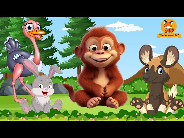 Adorable Animal Moments: Rabbit, Orangutan, Hyena, Ostrich - Animal Videos