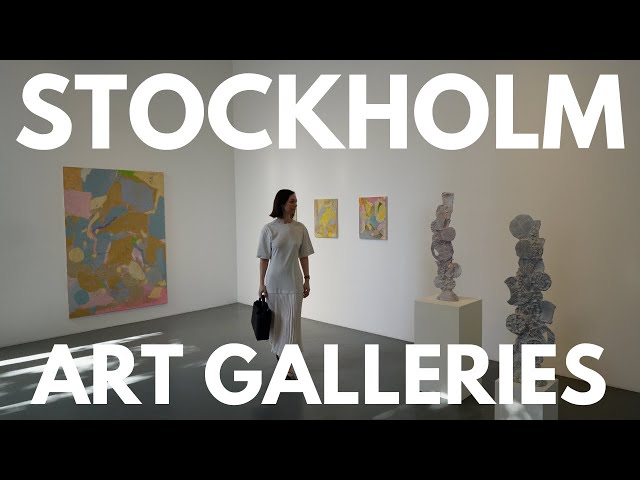 Stockholm: Exploring Stockholm Art Galleries, Part 1...