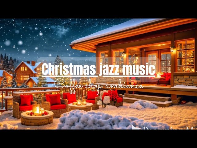 Beautiful Snowy Christmas Ambience ☃️🎄Instrumental Christmas Music 🎁 Christmas Ambience 2025