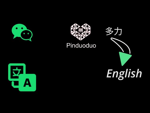 How To Translate Pinduoduo From Chinese to English 2024