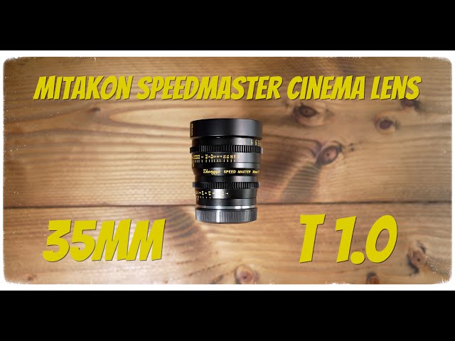 Mitakon Speedmaster Cinema Lens 35mm T1.0 Sample Footage // Red Komodo