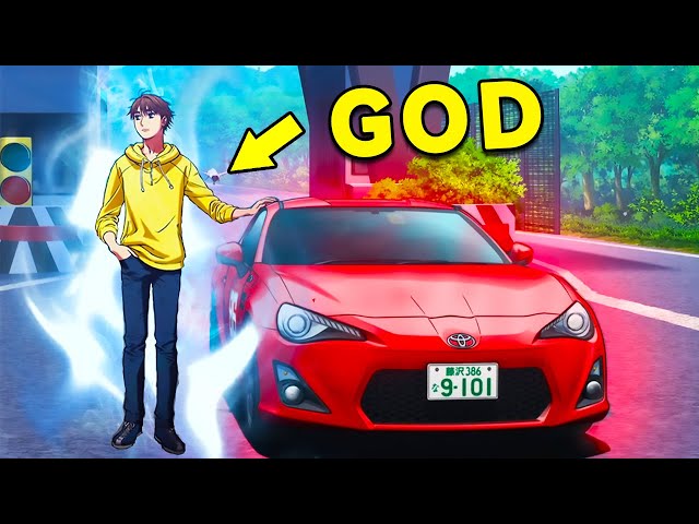 His Car Is The Weakest, But He Became A Legendary Racer Through His Driving Skills | Anime Recap