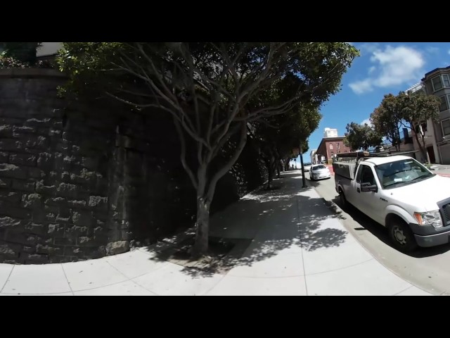 Streets of San Francisco in 360° HD Video VR The Golden City