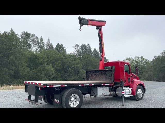 2018 Kenworth T270 Knuckle Boom U12321