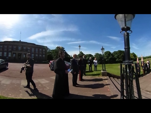 360 VR Raising Of The Flag, Morecambe Armed Forces Day Week