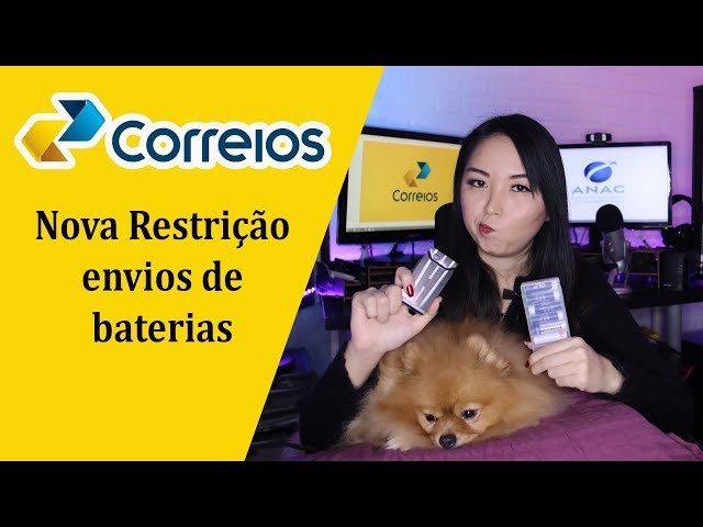 Nova regra Correios restrição envio de baterias o que te afeta - Final BONUS!