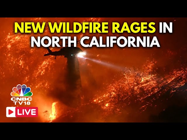 California Wildfires LIVE: Tens of Thousands Told to Evacuate as New Fire Rages North of L.A. | N18G