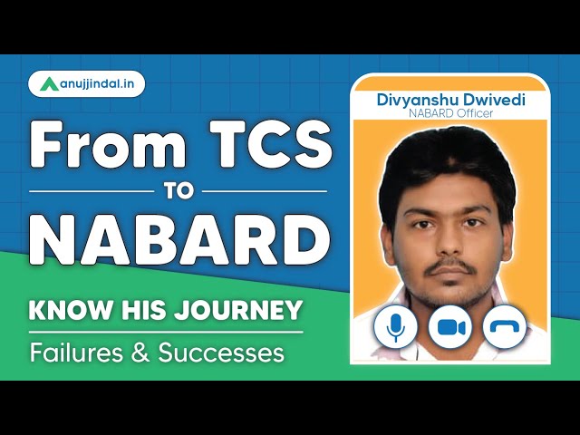 NABARD 2021 Topper Strategy | Working Aspirant Cleared NABARD | Divyanshu Dwivedi | NABARD Grade A